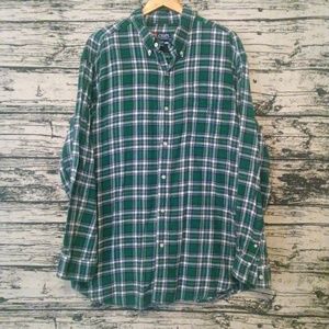 CHAPS Plaid Flannel 2XLT